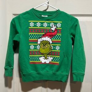 Kids Ugly Christmas of The Grinch Size XS 6-7
